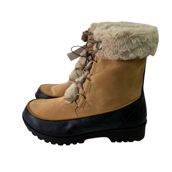 JBU Women’s Snow Boots sz 7 Fur Lined NEW #M549 - Picture 4 of 9